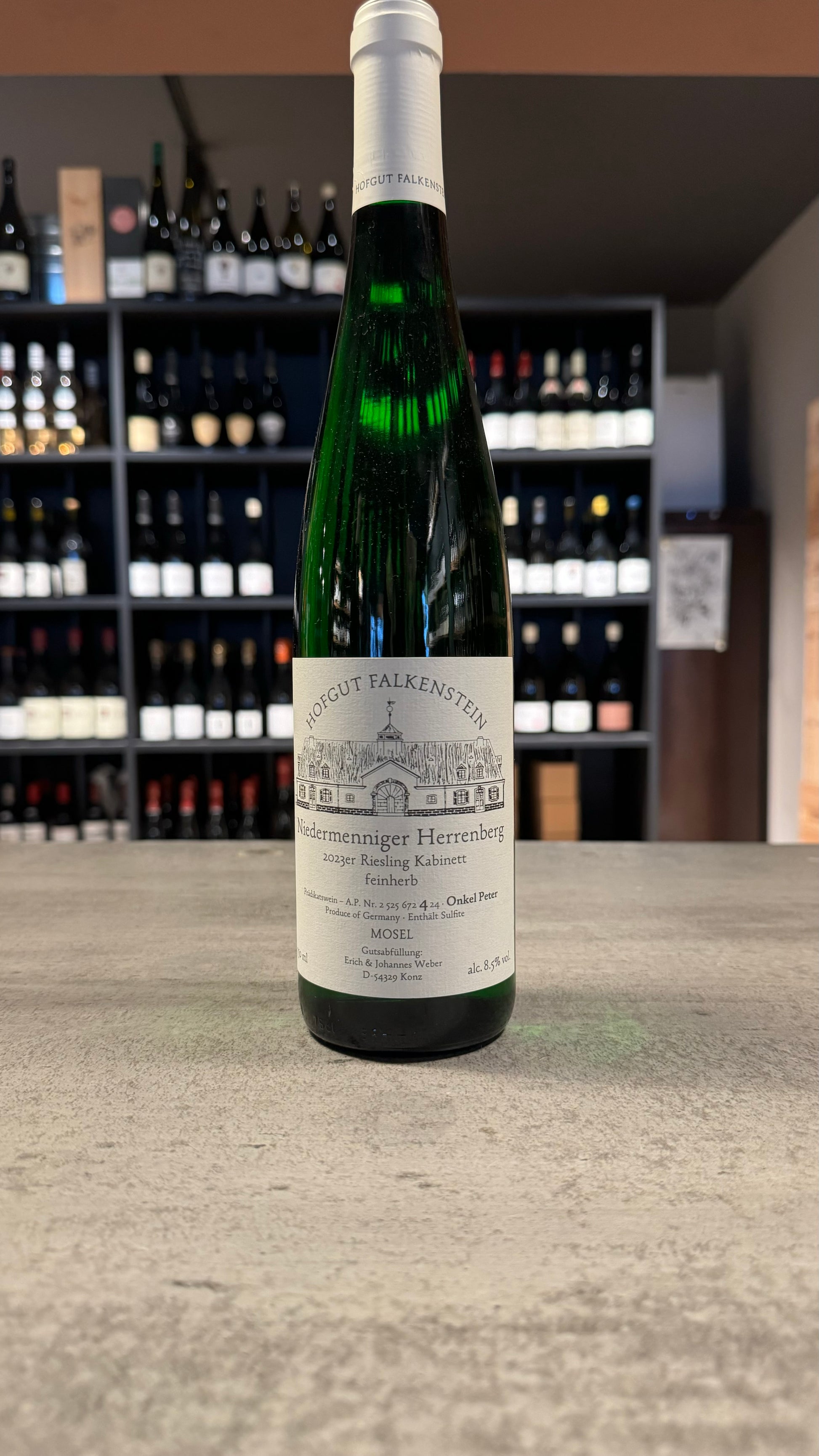 Hofgut Falkenstein Herrenberg Kabinett feinherb Onkel Peter 2024