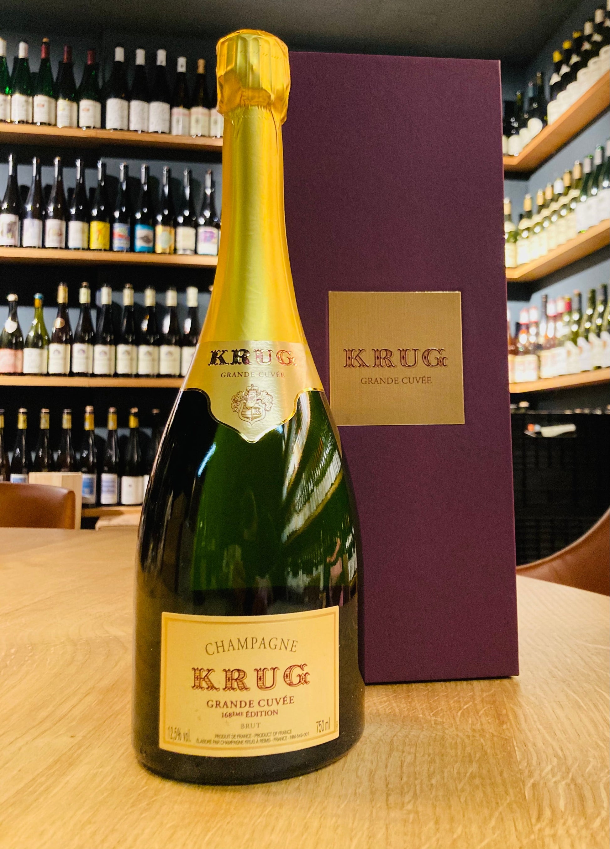 Krug Grande Cuvée 168ème Edition Brut - Freiheit Vinothek