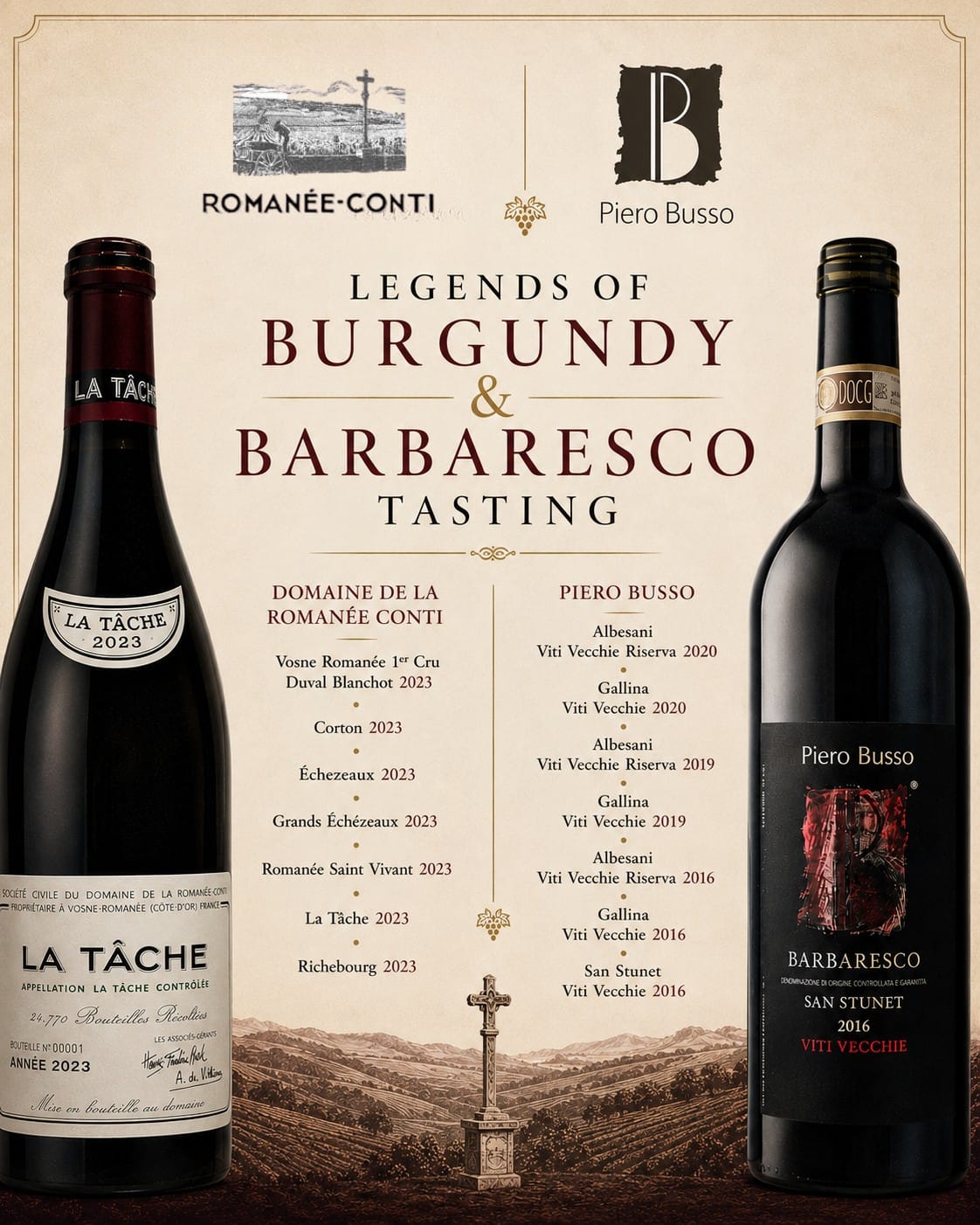 01/08/2026 Legends of Burgundy&Barbaresco