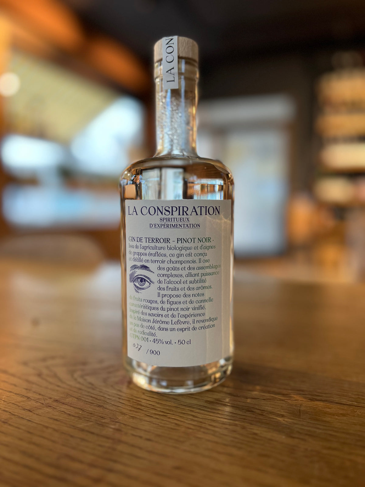 Maison Jerome Lefèvre La Conspiration: Gin de Terroir Pinot Noir