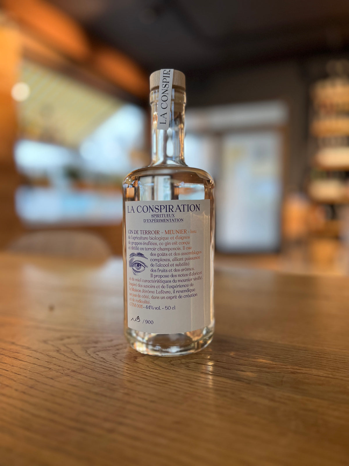 Maison Jerome Lefèvre La Conspiration: Gin de Terroir Pinot Meunier